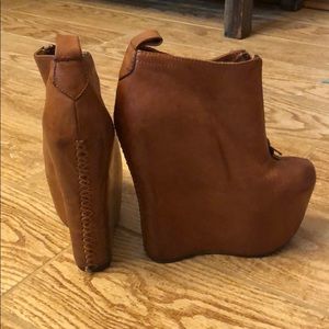 Jeffrey Campbell leather booties